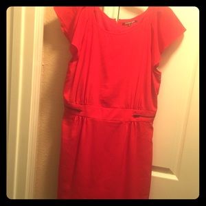 Red Gianni bini dress